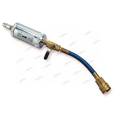 Цилиндр заправочный МАСТАК 105-10001 — для фреона R134a с переходниками