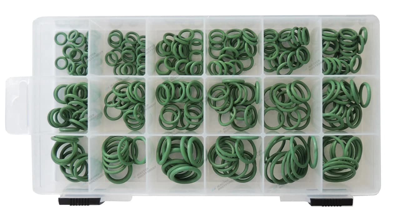 Набор резиновых уплотнительных колец МАСТАК 105-80270C в кейсе