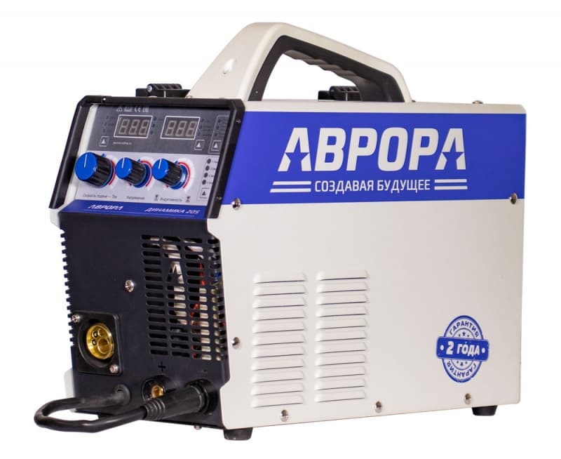 Инверторный сварочный полуавтомат АВРОРА Динамика 205 СИНЕРГЕТИК ПУЛЬС