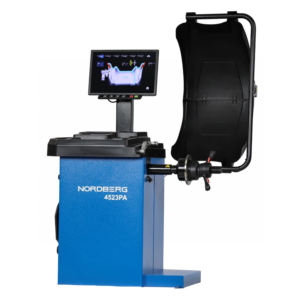 NORDBERG 4523PA — вал 40 мм с конусом и колесом