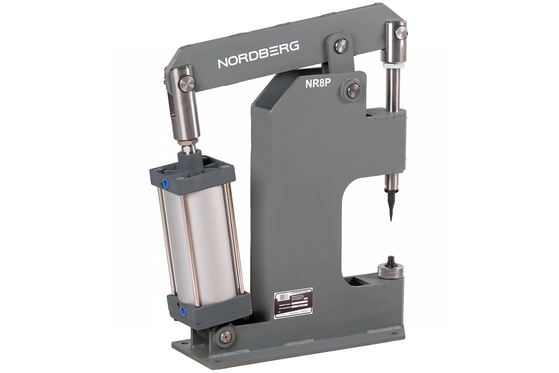 Клепальный станок пневматический Nordberg NR8P — цилиндр 125 мм