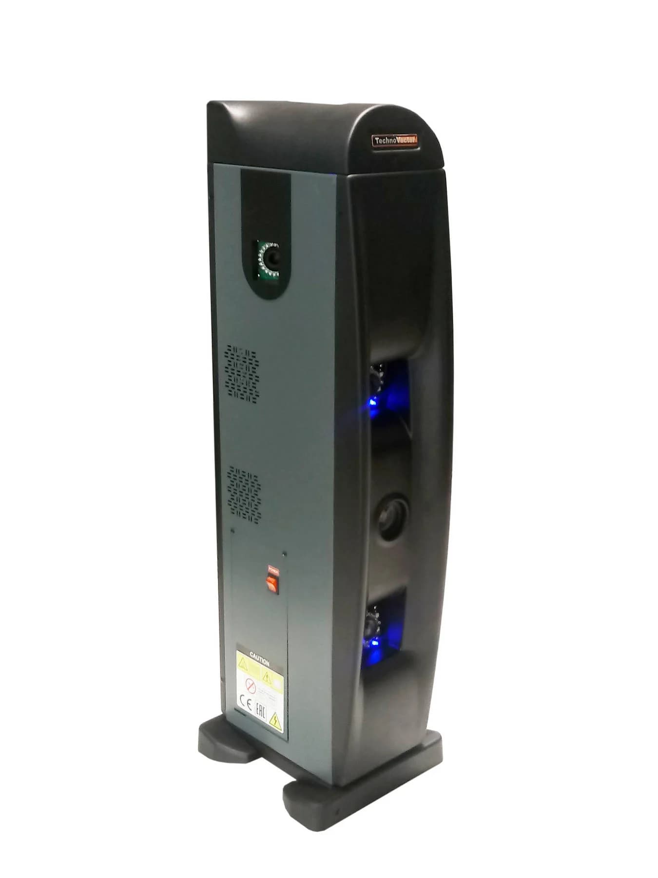 Стенд проездного контроля ТехноВектор 8 VELOX — камеры и проекторы