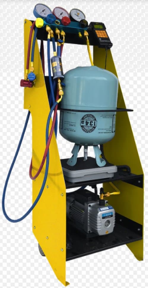 Ручной комплект для заправки автокондиционеров Aircond-3 — общий вид