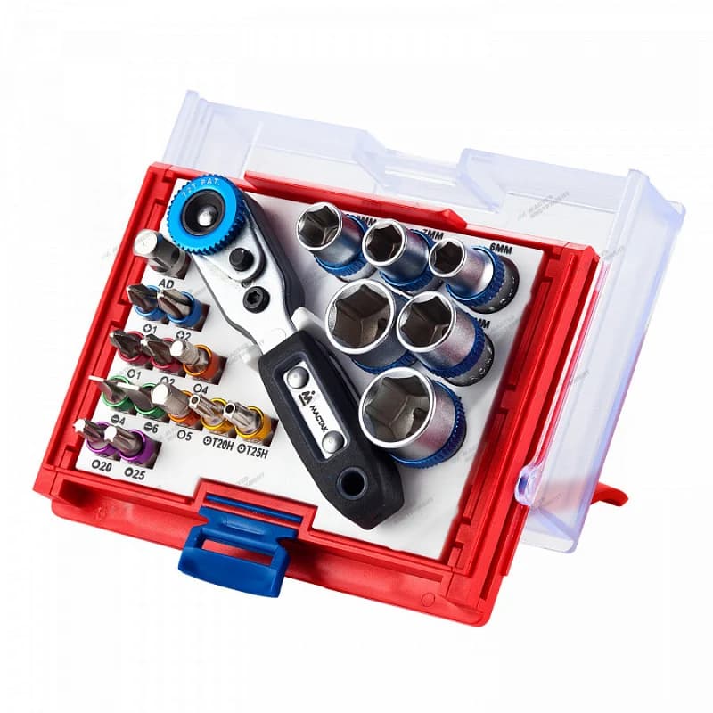 Набор бит МАСТАК 058-10020C в пластиковом кейсе