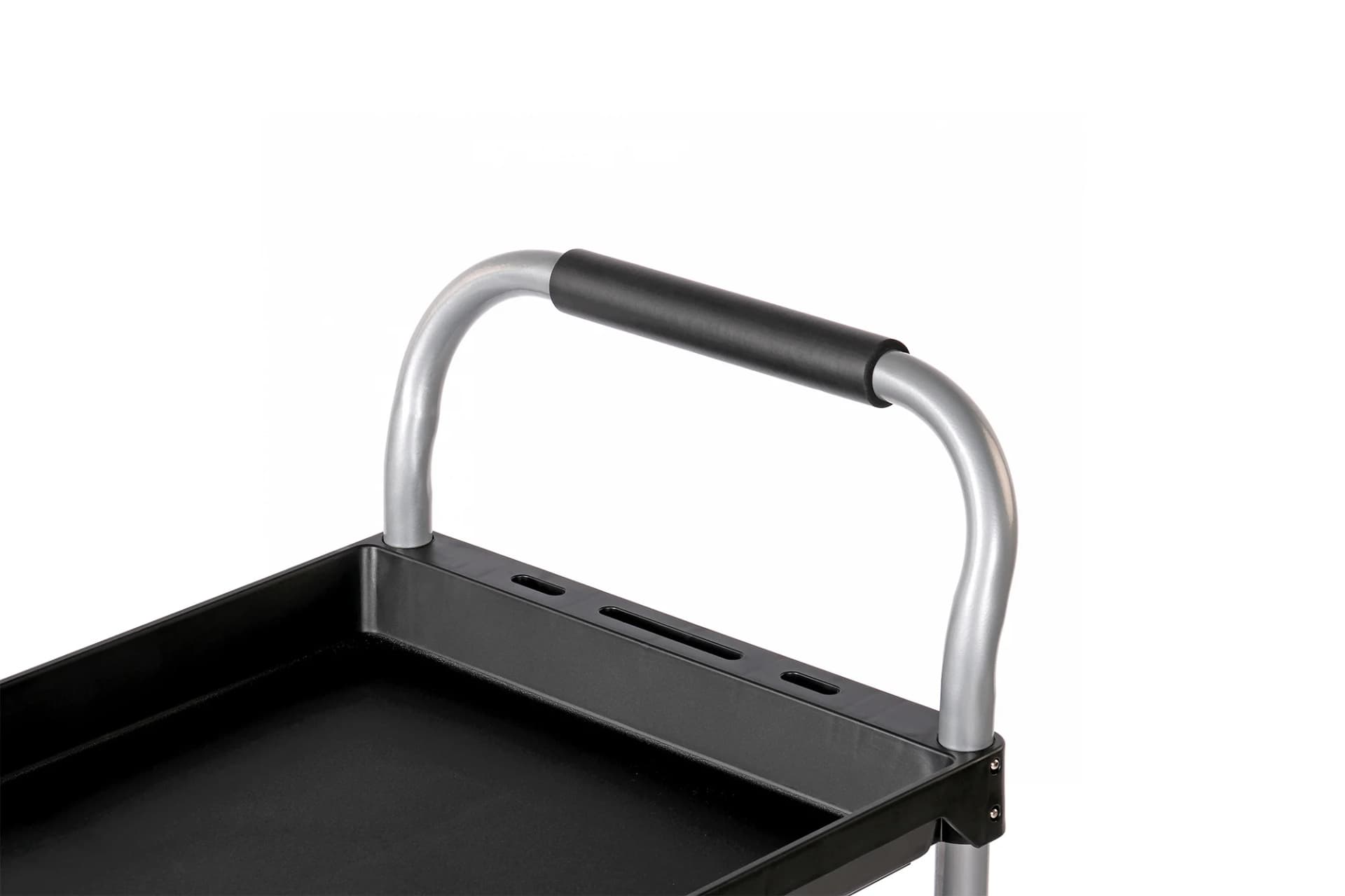 Тележка NORDBERG T12 — 3 пластиковые полки 600×400 мм нагрузка 15 кг/полку лёгкая