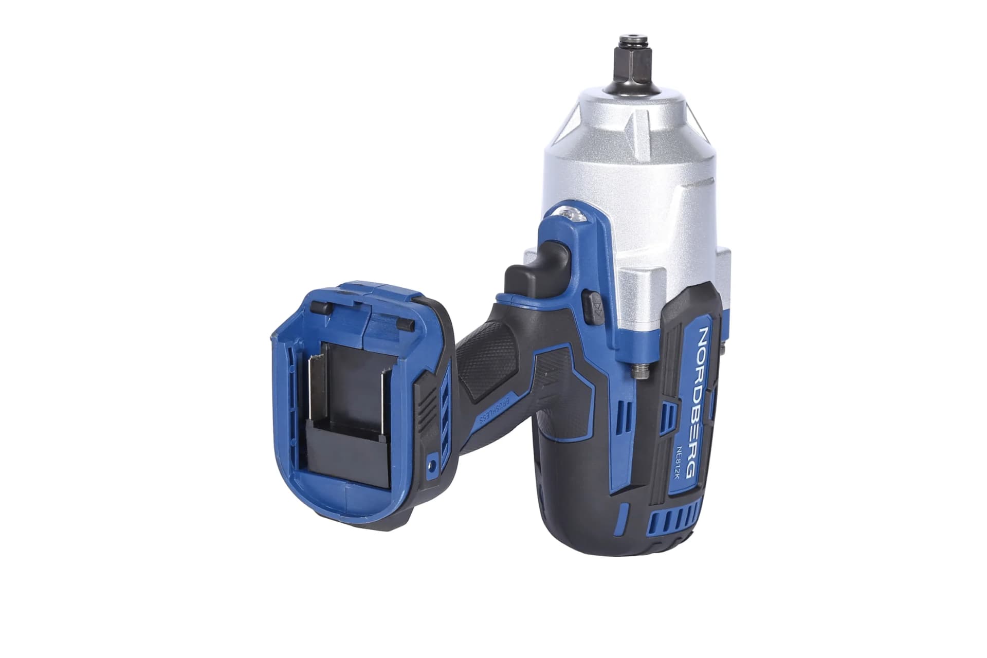 Гайковерт аккумуляторный NORDBERG NE812K — 1/2″, 1700 Нм, 6 Ач