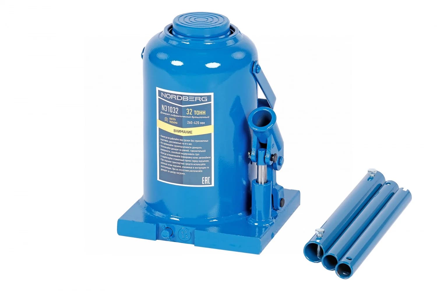 Домкрат бутылочный, 32 т