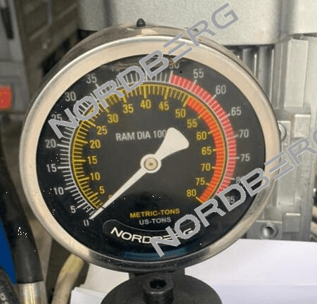 Радиальный глицериновый манометр для гидравлического пресса NORDBERG N3650E