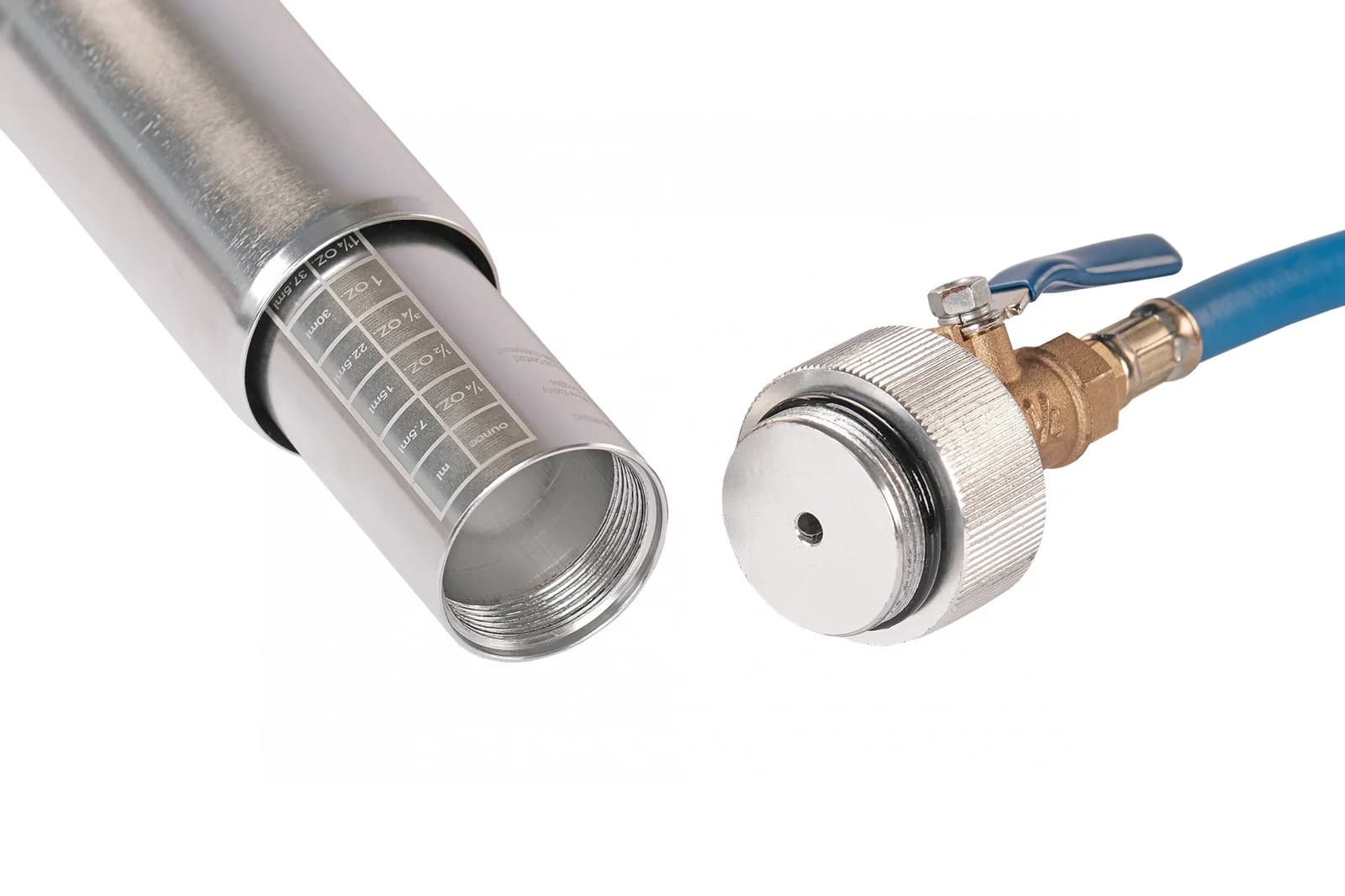 Инжектор масла Nordberg NJ606 — 60 мл R134a с быстросъёмным соединением