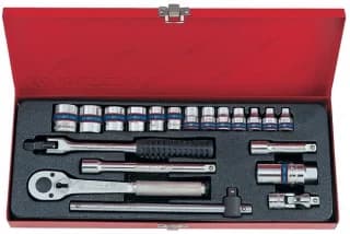 Набор торцевых головок KING TONY 3020MR02 в пластиковом кейсе