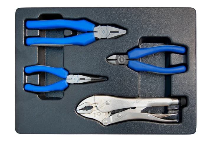 Набор пассатижей и бокорезов King Tony 9-42144GP в ложементе ПВХ