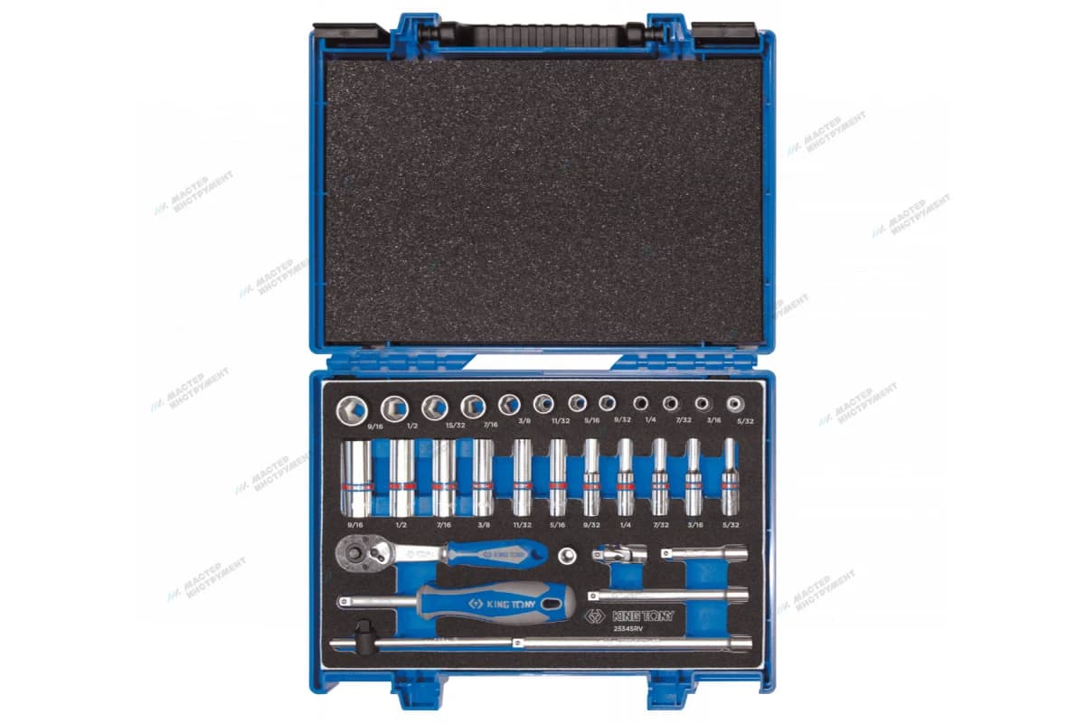 Набор торцевых головок и принадлежностей 2331SRV в кейсе