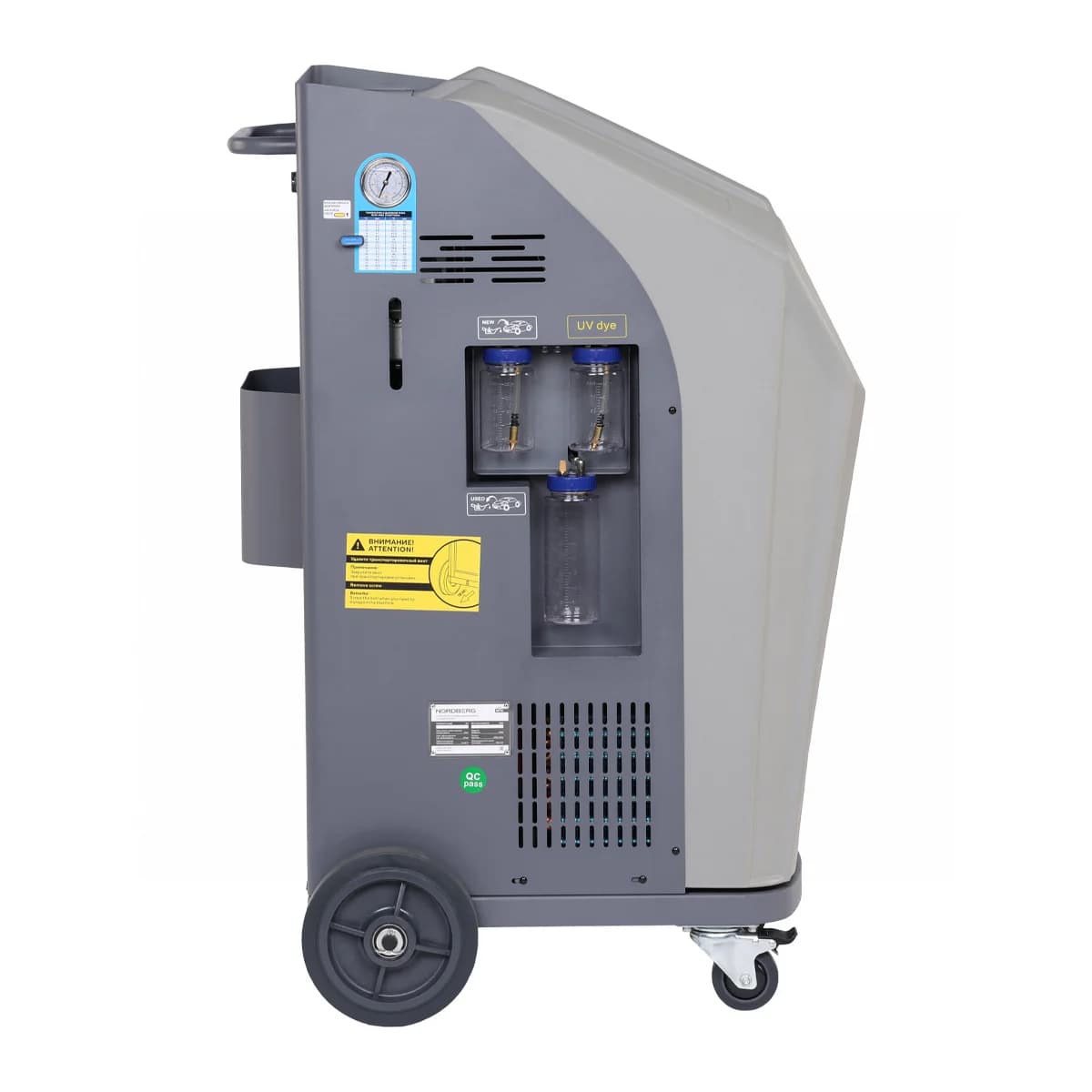 Установка автомат для заправки автомобильных кондиционеров с принтером и тестом утечки