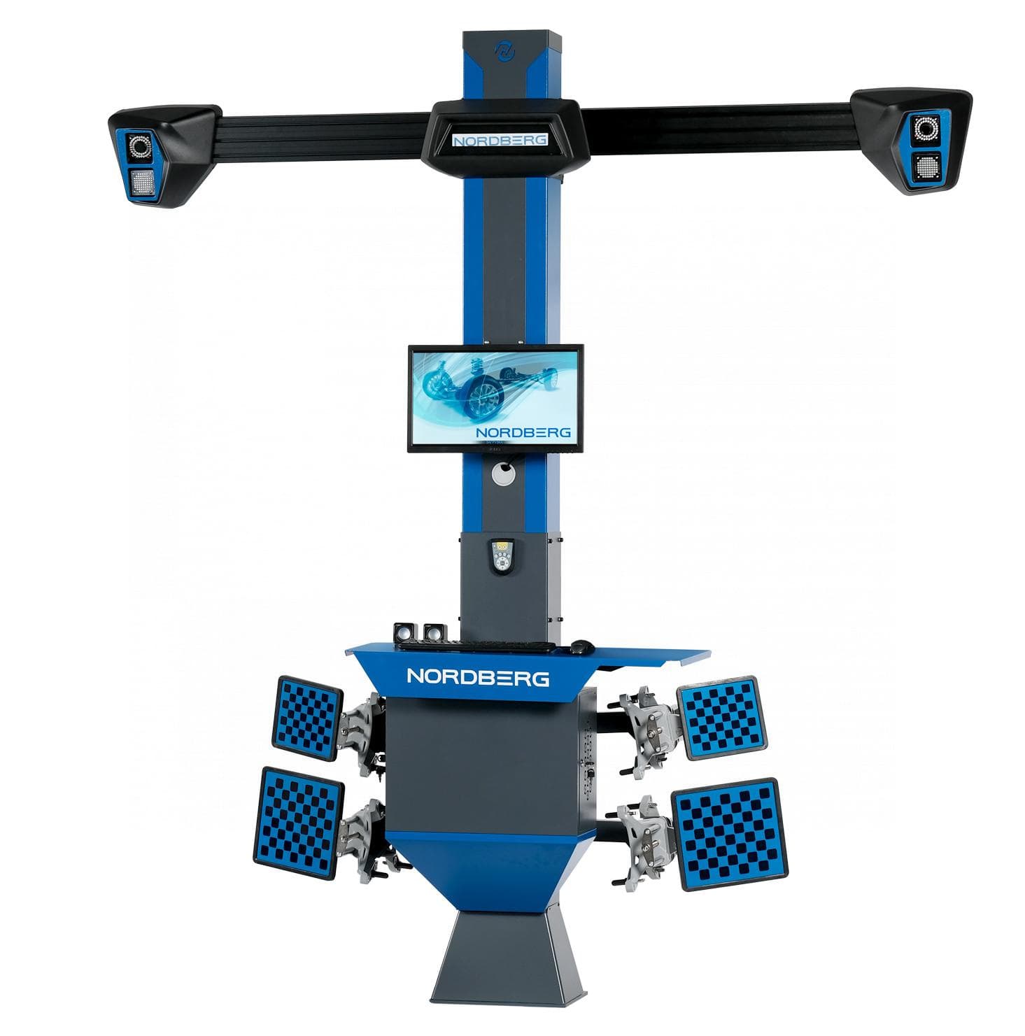 Стенд сход-развал 3D NORDBERG C802 — фронтальный вид