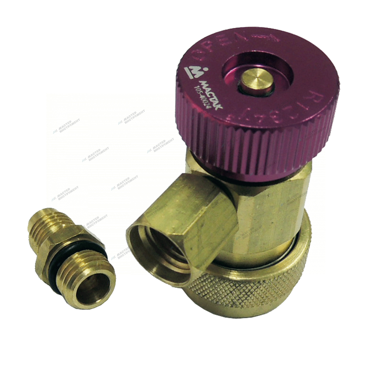 Муфта быстросъемная с вентилем, высокого давления, фреон R1234yf