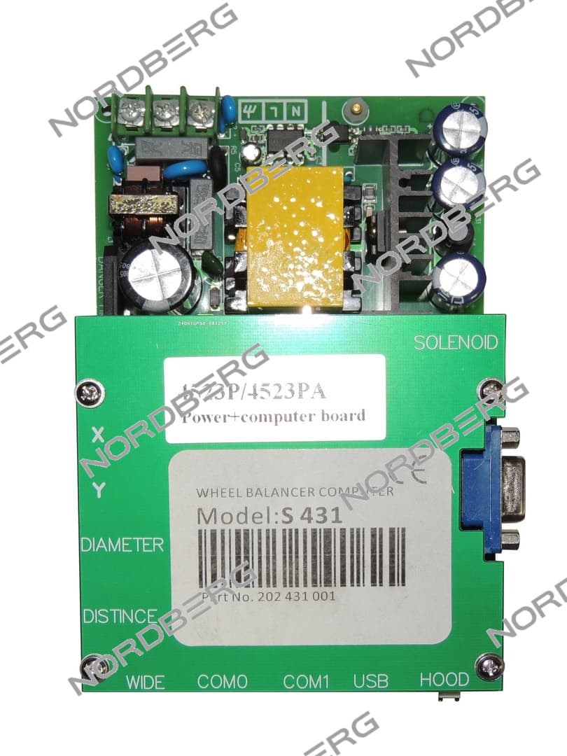 Комплект плат питания и управления NORDBERG для балансировочных станков 4523P, 4523PA