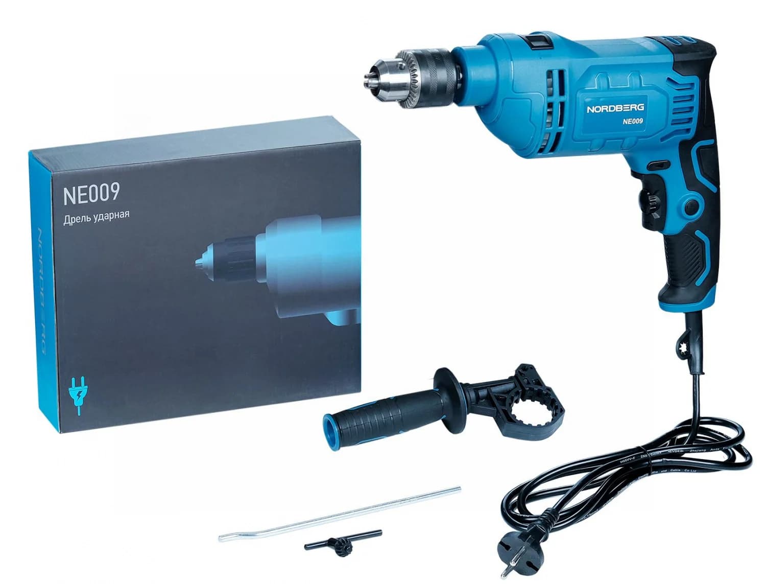 Дрель ударная NORDBERG NE009 — общий вид