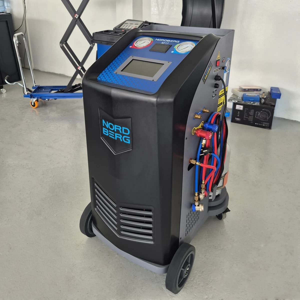 Установка автомат для заправки автомобильных кондиционеров (R134a+R1234yf)