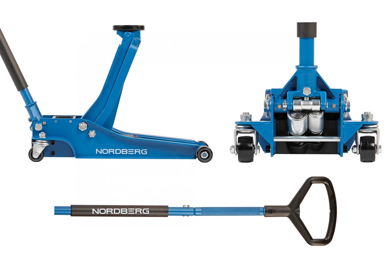 Домкрат подкатной NORDBERG N32033 — 3,3 т, подхват 8 см