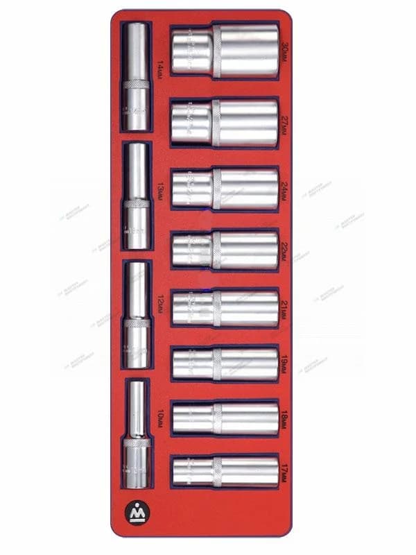 Набор глубоких головок МАСТАК 5-014012 в ложементе EVA