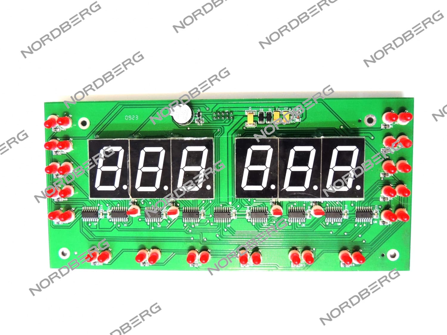 Плата дисплея NORDBERG 5509202 для балансировочного станка 4524