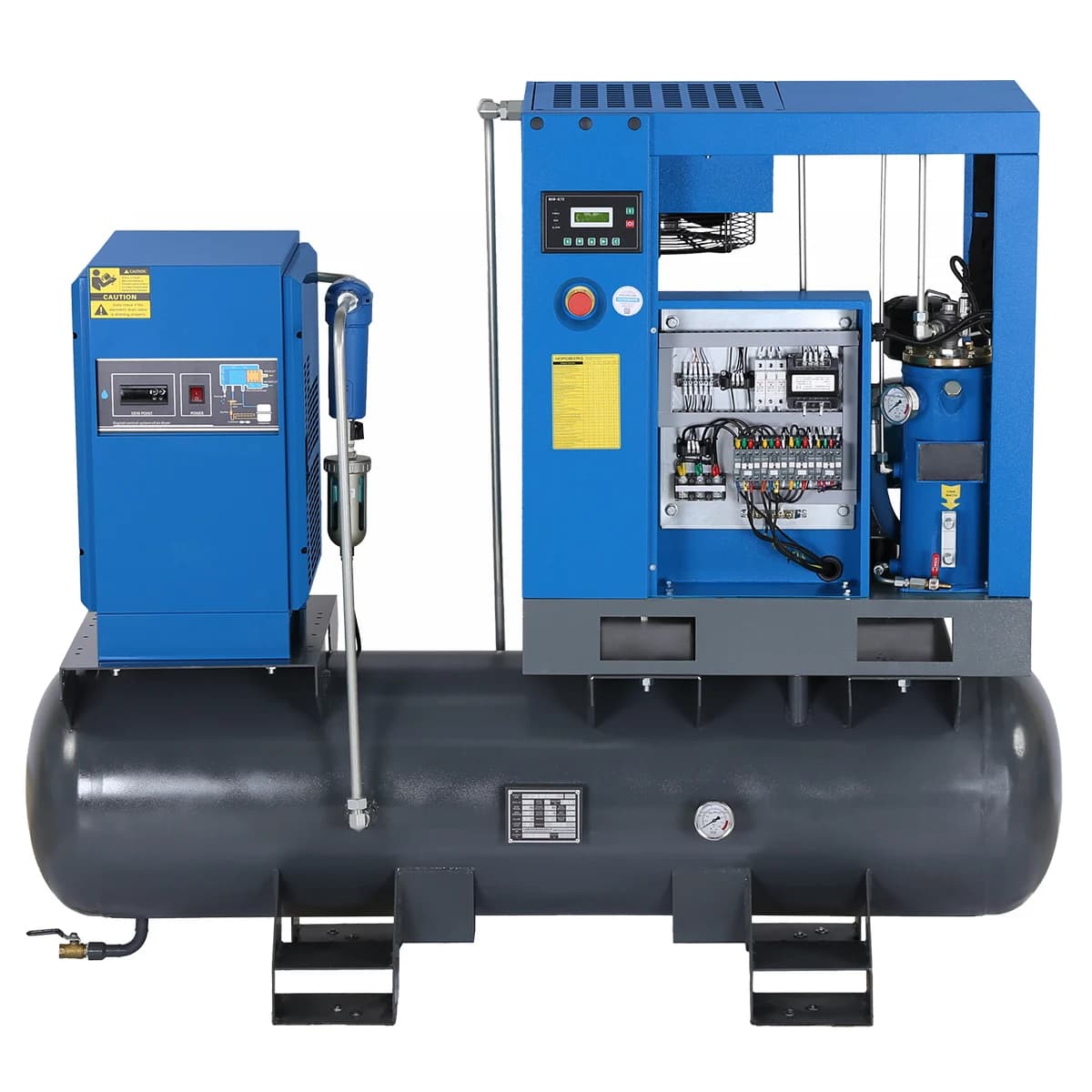 Компрессор винтовой Nordberg NCC10RD — 7.5 кВт / 900 л/мин / ресивер 260 л + осушитель