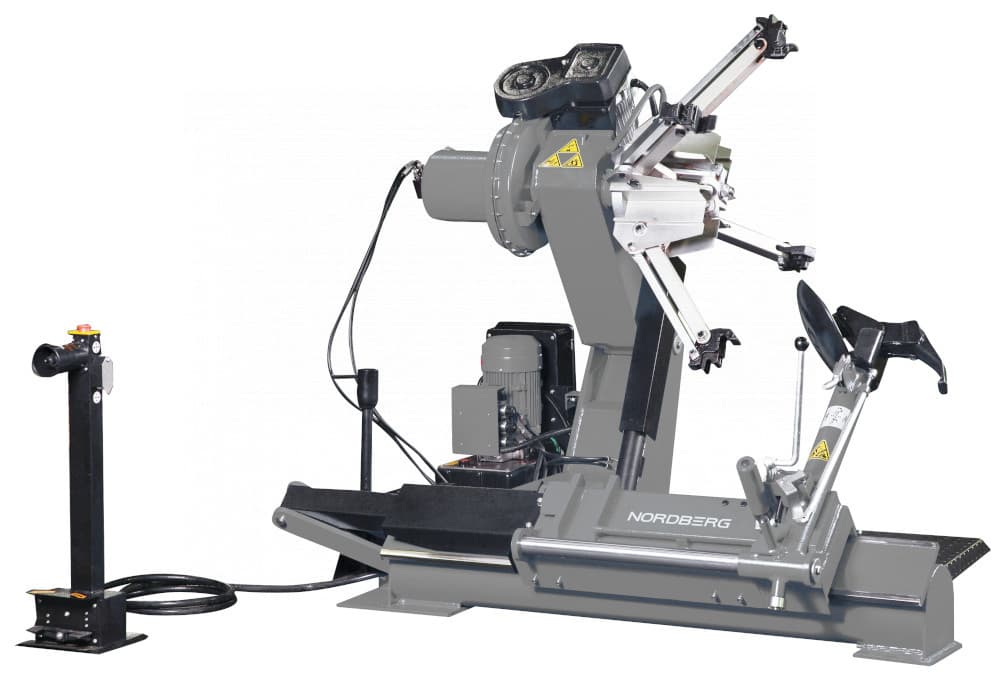 Грузовой шиномонтажный станок NORDBERG 46TRKE42(G) — общий вид, серый