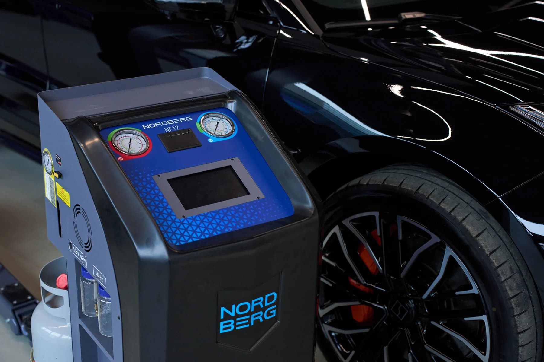 Установка автомат для заправки автомобильных кондиционеров (R134a+R1234yf)