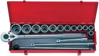 Набор торцевых головок KING TONY 6016SR в кейсе