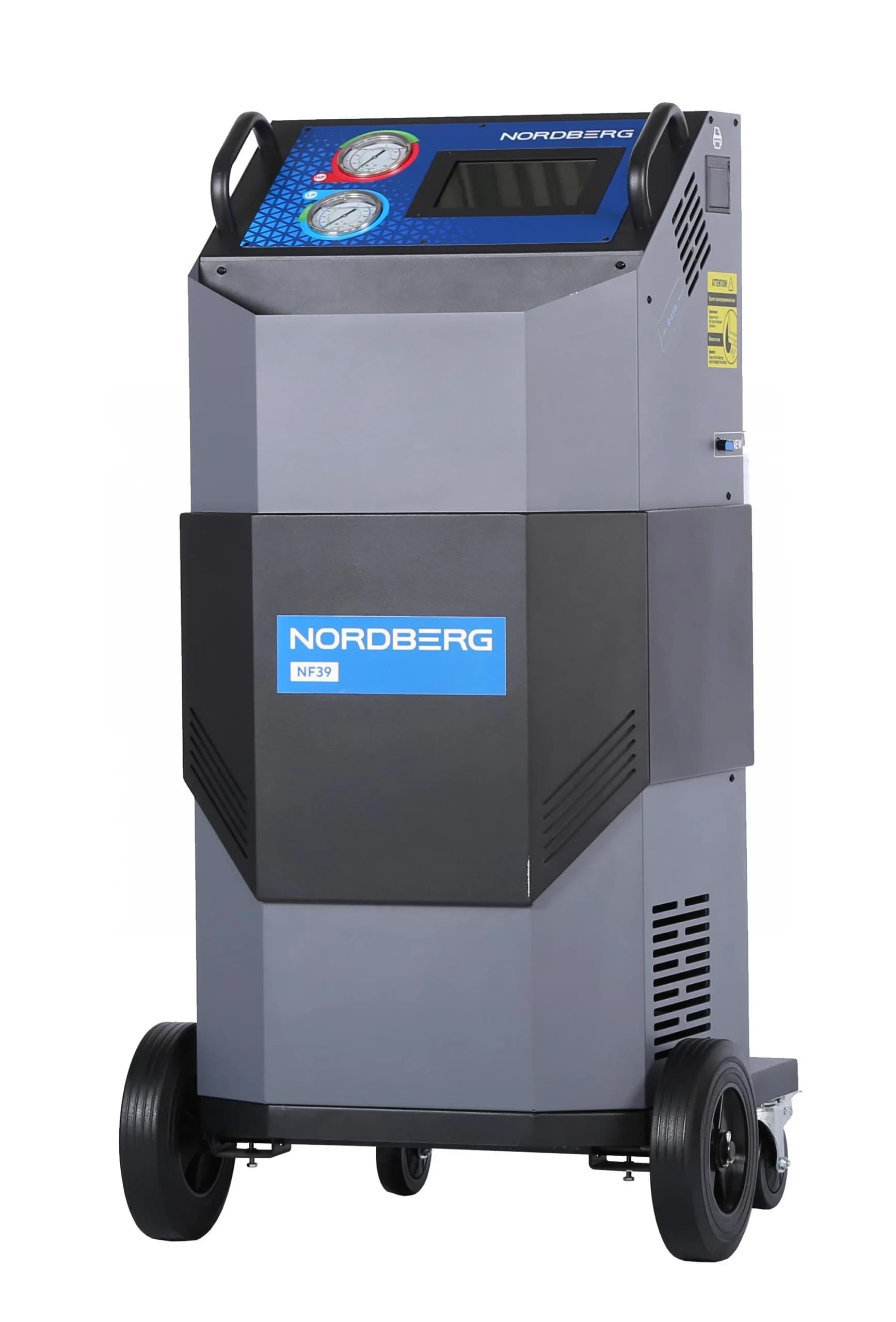 Установка автомат для заправки кондиционеров автобусов с ручным впрыском масла