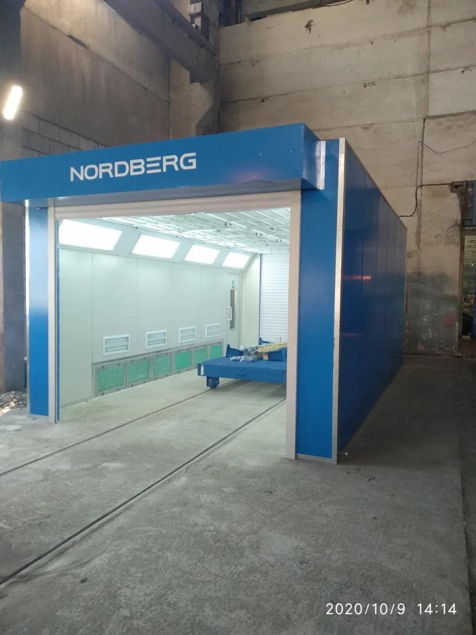 Окрасочно-сушильная камера Nordberg Industrial — 15×5×5 м