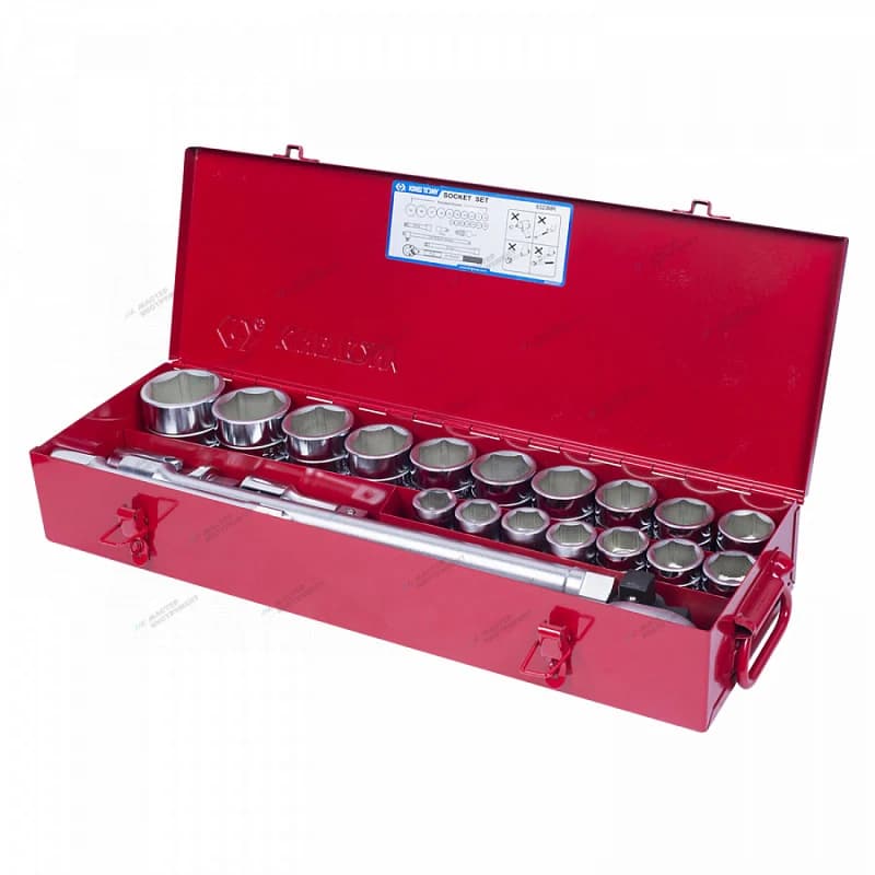 Набор торцевых головок 3/4 дюйма в кейсе