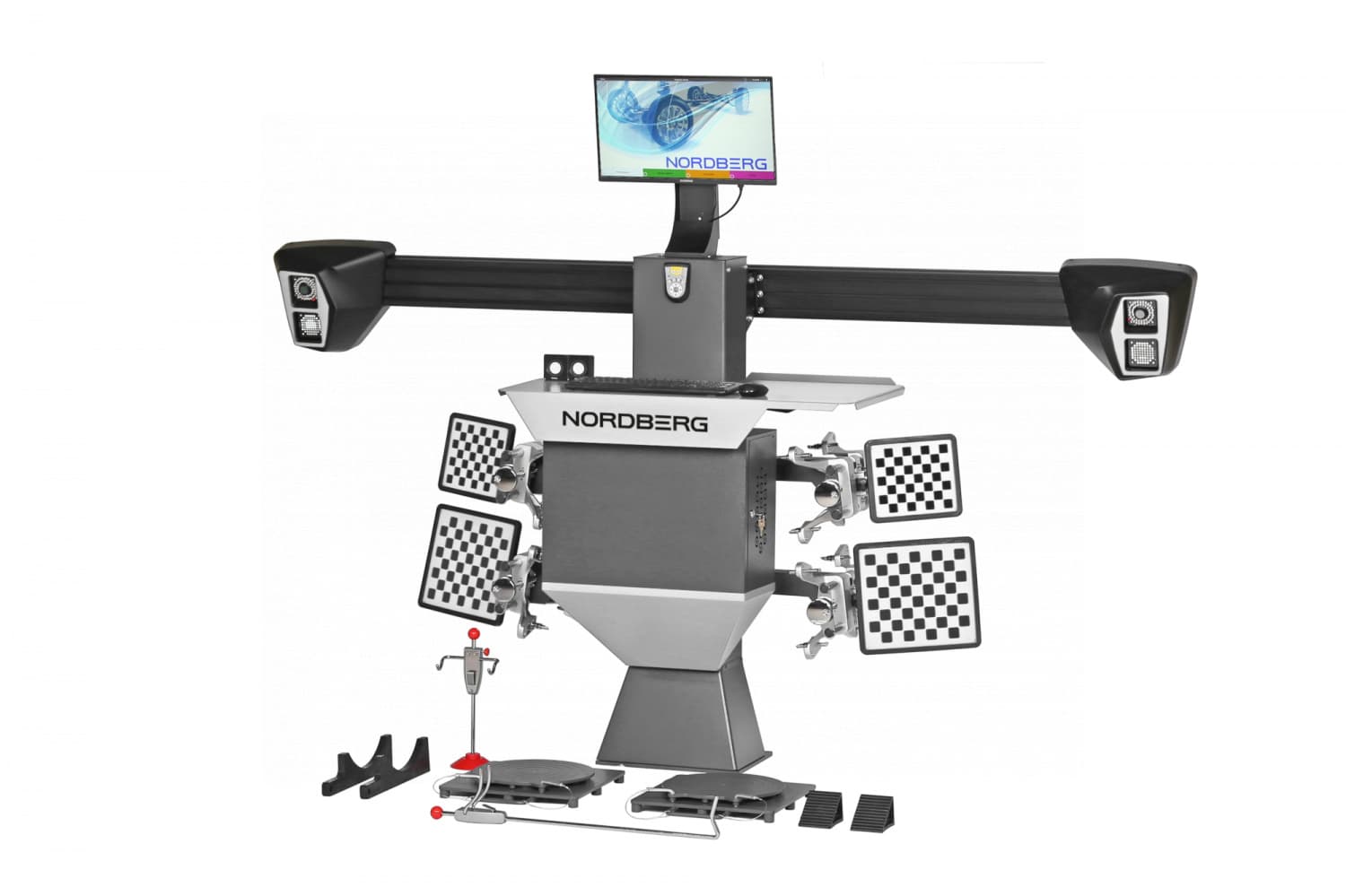 Стенд сход-развал 3D NORDBERG C802-P — вид спереди