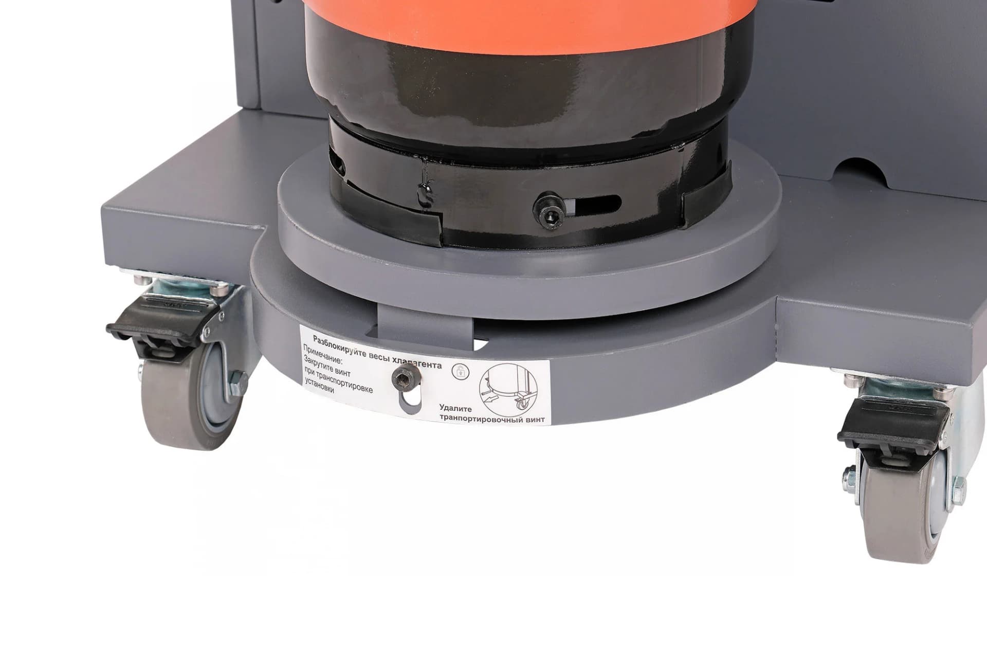 Станция Nordberg NF14 R134a — подключение сервисных шлангов