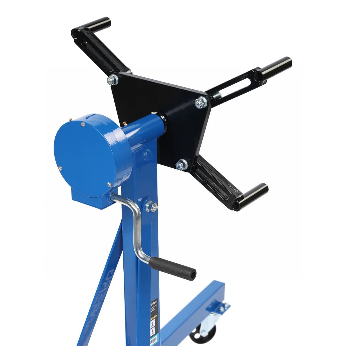 Стенд для ремонта двигателя Nordberg N30091R — складной, 500 кг, редуктор, 360°