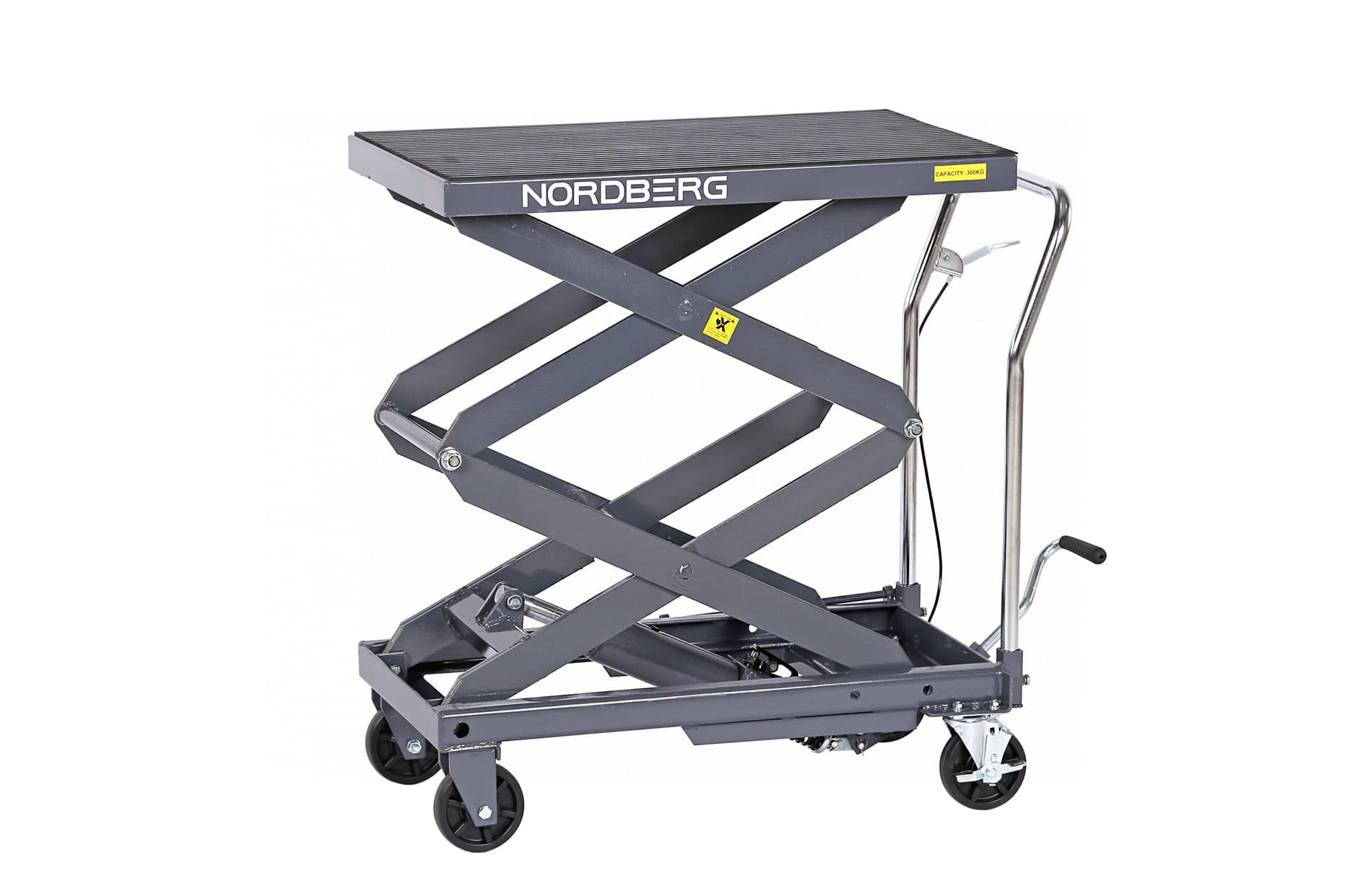 NORDBERG N3T301G — конструкция двойных ножниц