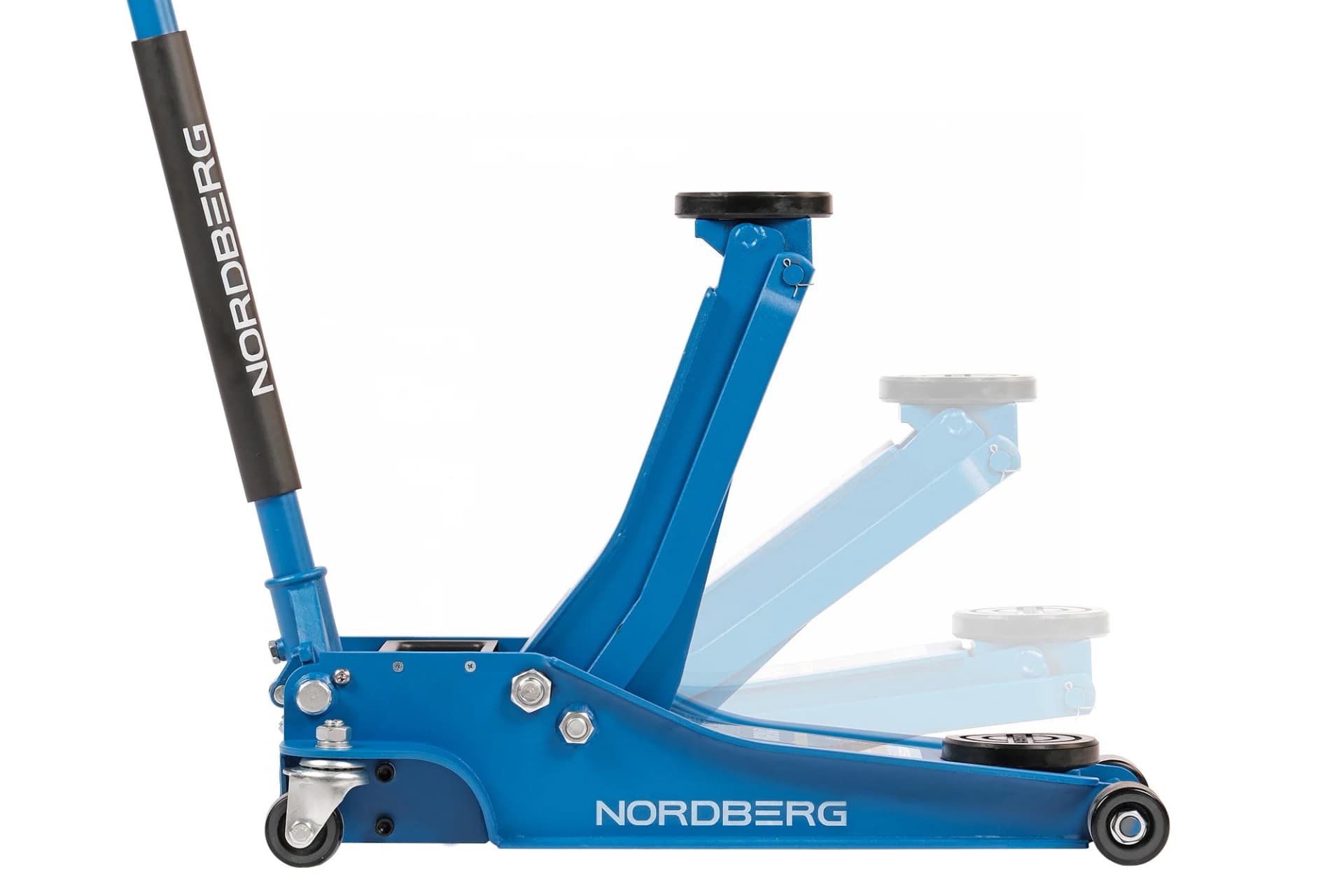 Домкрат подкатной NORDBERG N32033 — 3,3 т, подхват 8 см