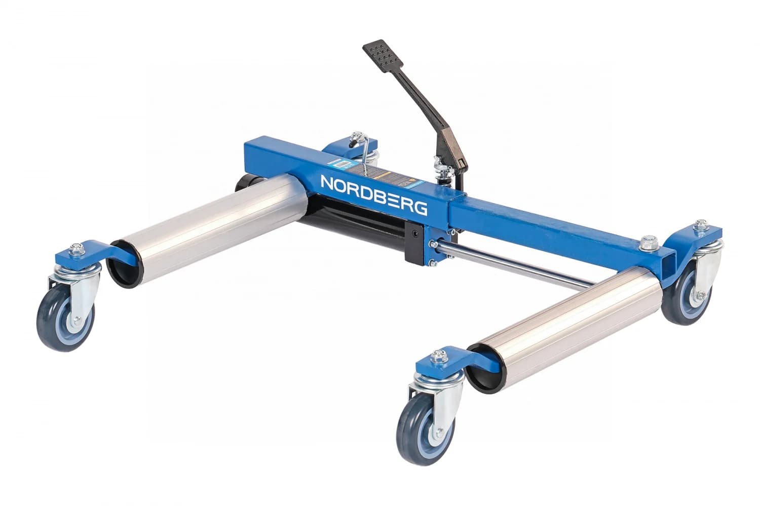 Тележка гидравлическая для перемещения автомобиля