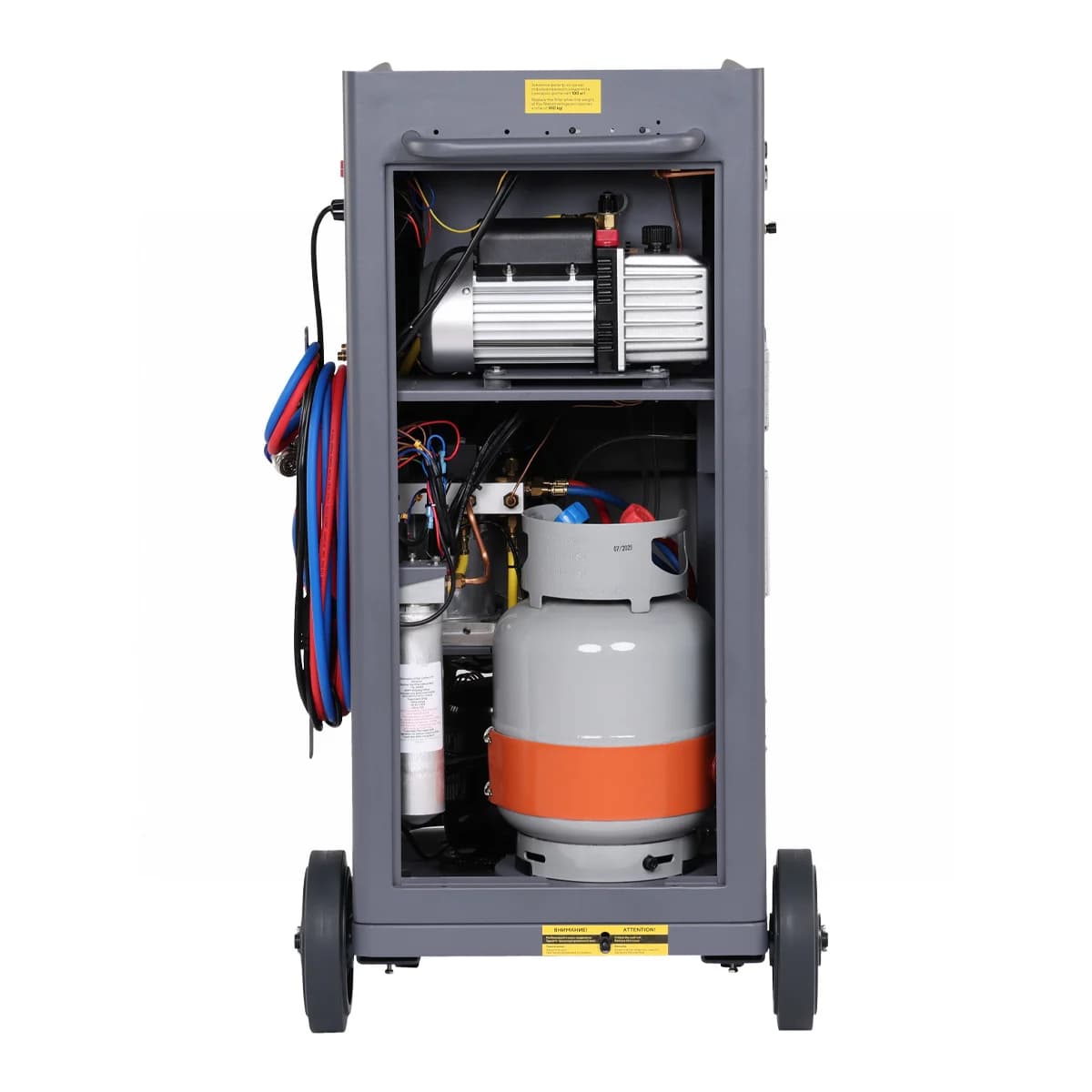 Установка автомат для заправки автомобильных кондиционеров с принтером и тестом утечки