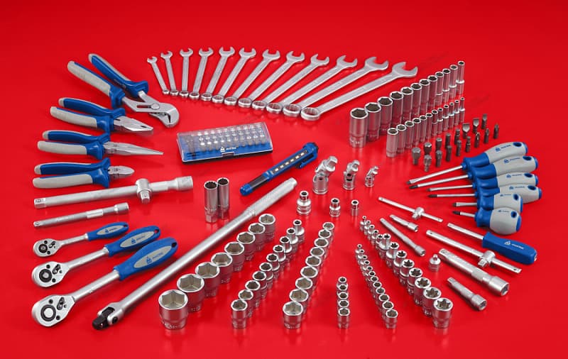 Набор инструментов 01-174C, замки типа CLIP-LOCK