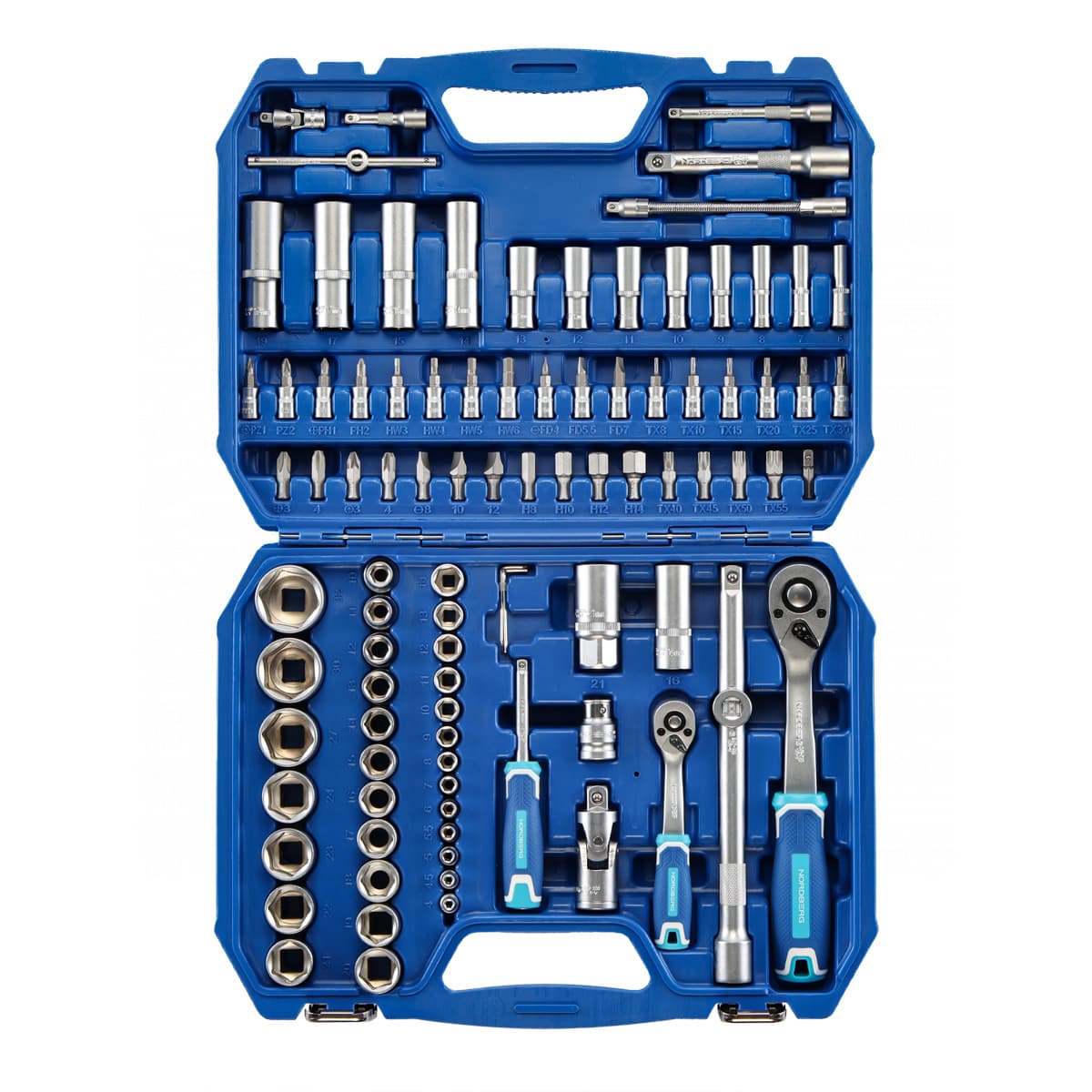 Набор инструментов NORDBERG 2496094C в открытом кейсе