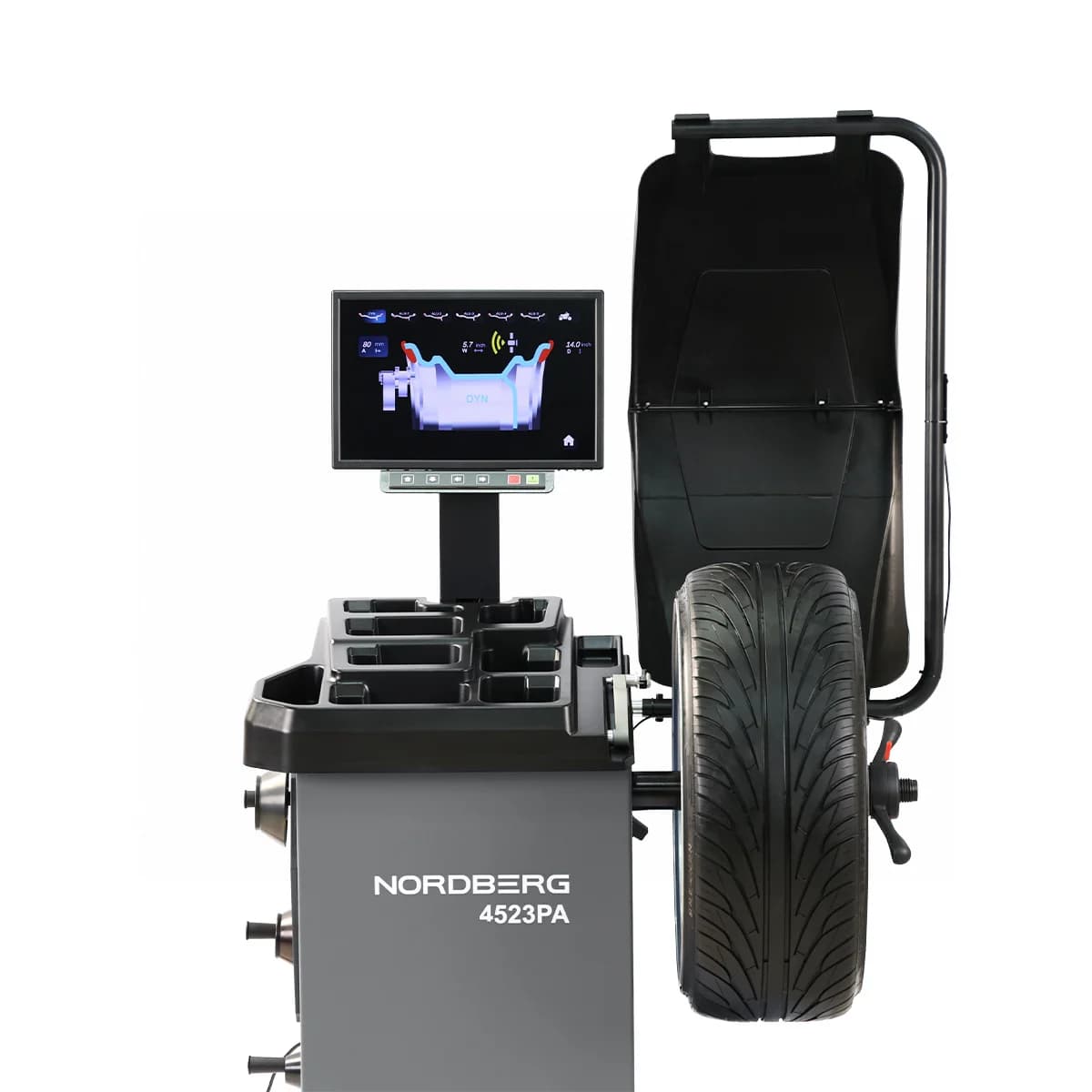 NORDBERG 4523PA — вал 40 мм с конусом и колесом