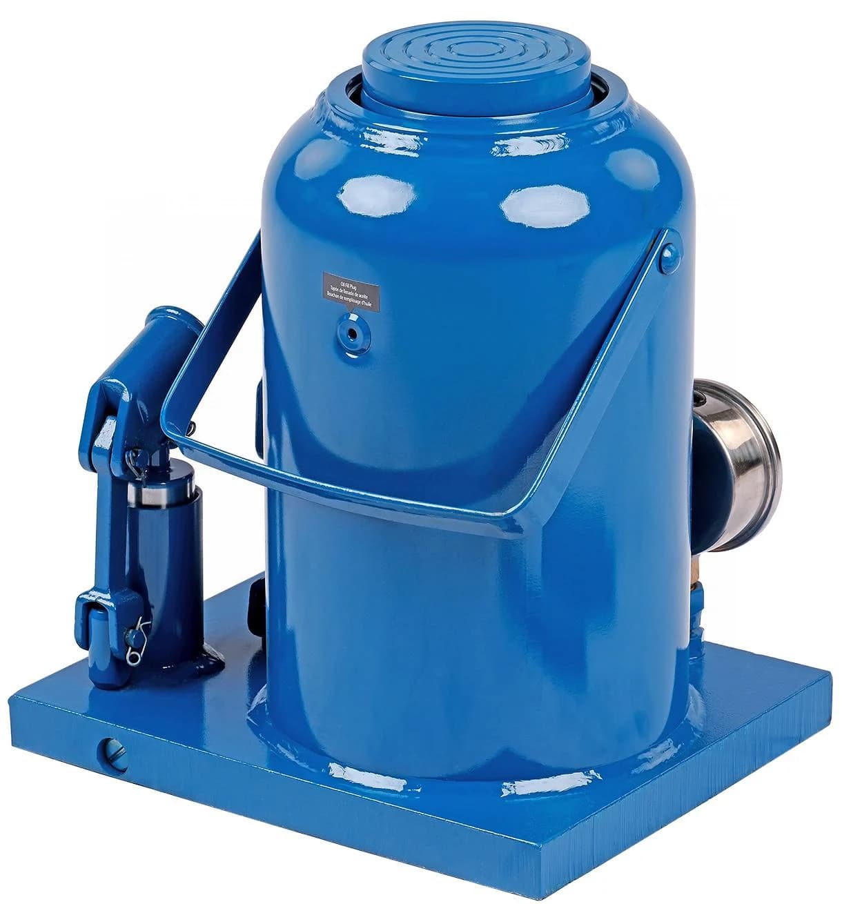 Домкрат бутылочный двухплунжерный, 50 т