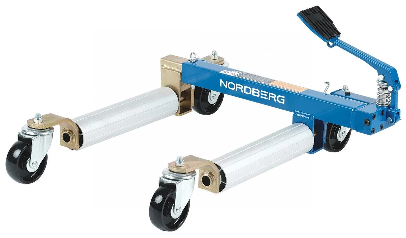 Тележка гидравлическая для перемещения автомобиля