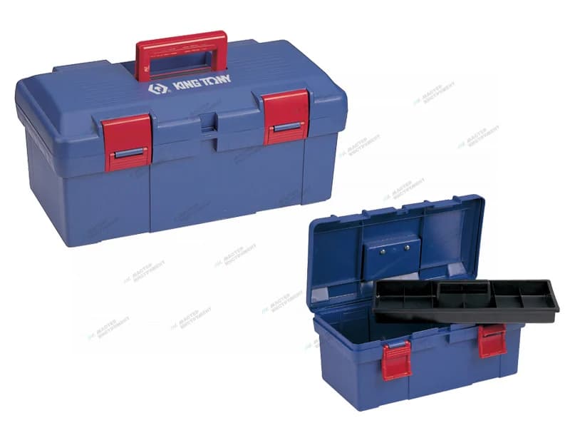 Инструментальный ящик KING TONY 87407 с двумя отсеками