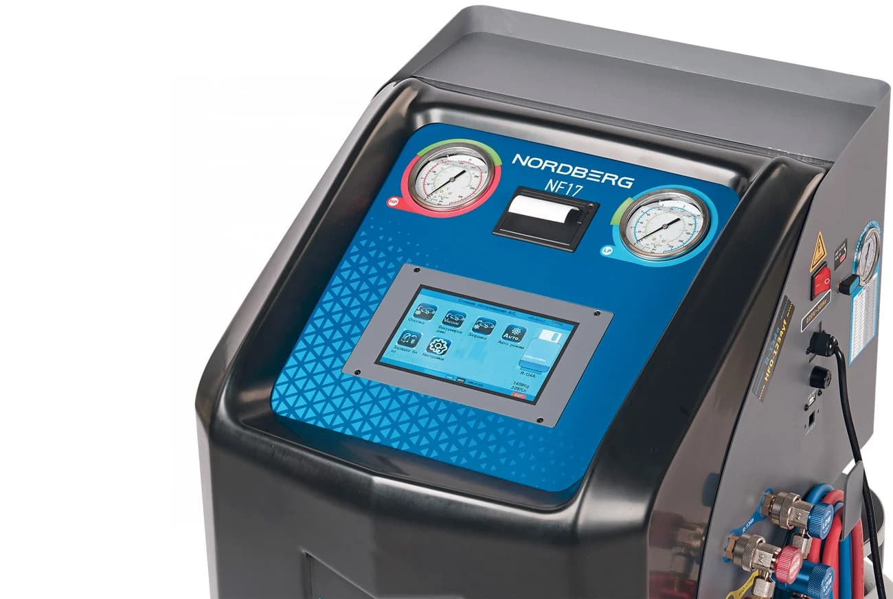 Установка автомат для заправки автомобильных кондиционеров (R134a+R1234yf)