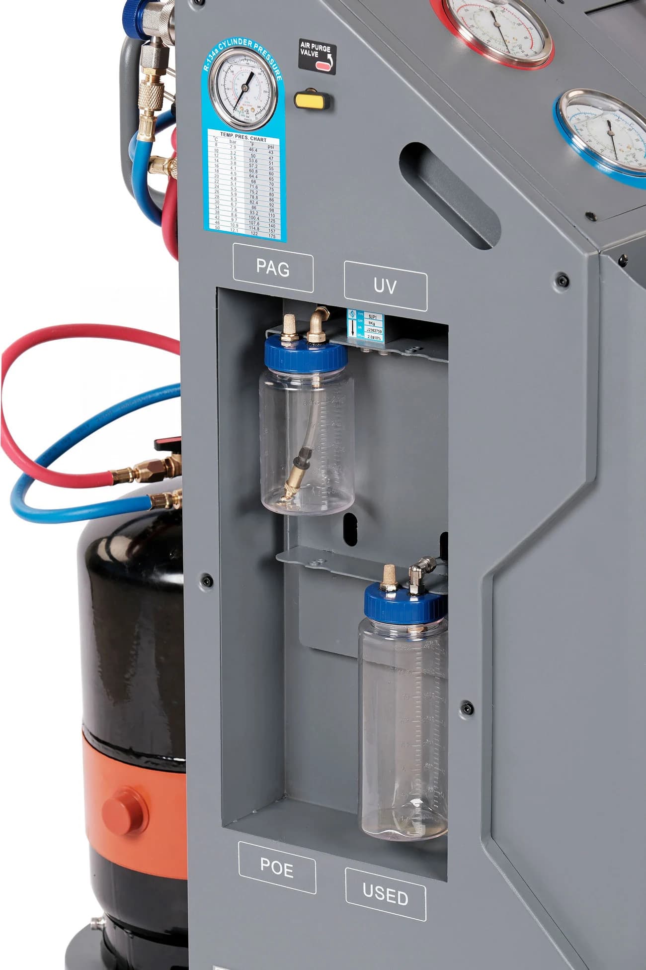 Установка заправки кондиционеров NORDBERG NF14 R134a — автомат, 220 В