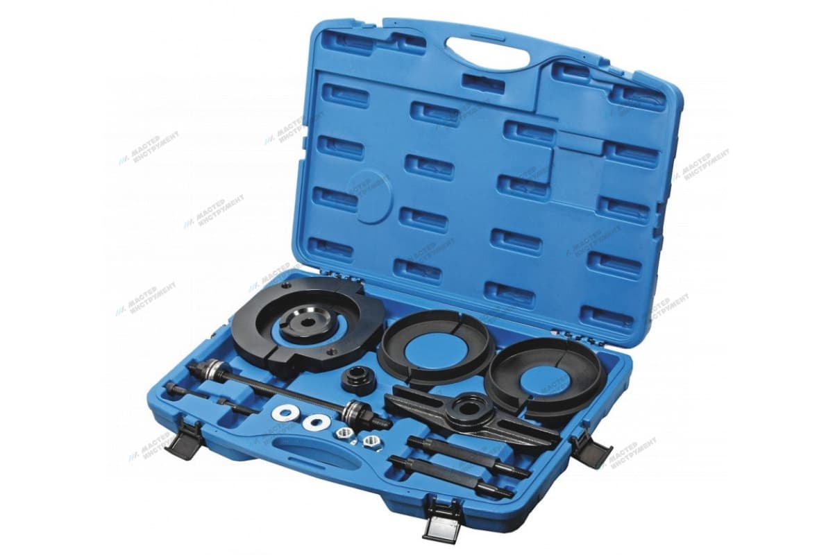 Набор съёмника подшипников ступицы МАСТАК 100-30018C в кейсе