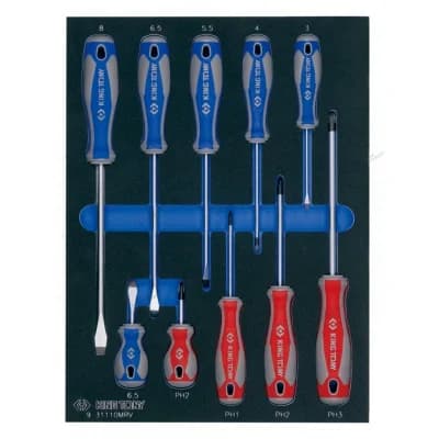 Набор отвёрток King Tony 9-31110MRV в ложементе EVA