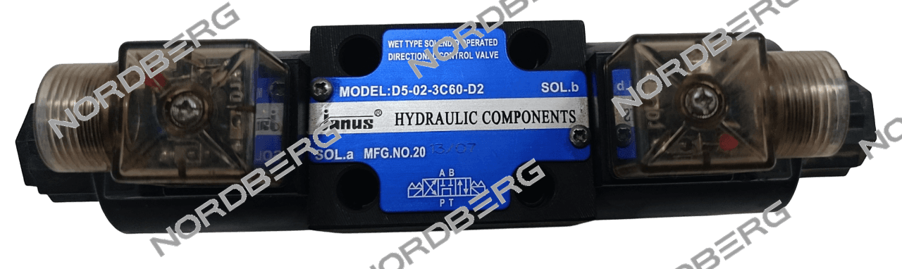 Соленоидный клапан в сборе Nordberg D5-02-3C60-D2